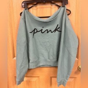 💚Victorias Secret ScoopNeck Crew Style Sweater(W/ Imperfections)